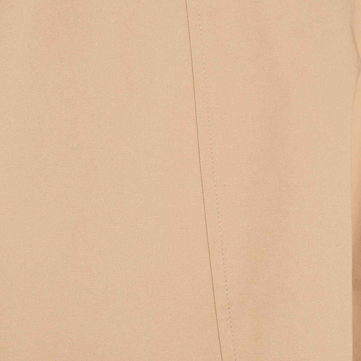 Trench court boutonn&eacute; sable femme