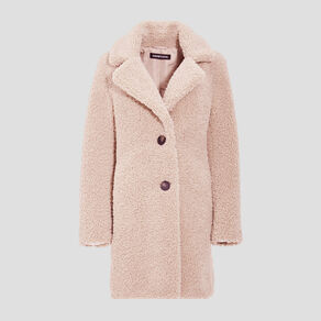 manteau droit boutonne beige femme Manteau droit boutonné beige femme