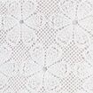 Débardeur dentelle macramé blanc femme