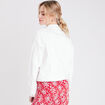 Veste denim ecru femme