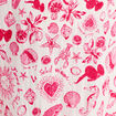 Pantalon large rose fushia femme
