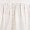 Chemise droite col classique manches 3/4 ecru femme