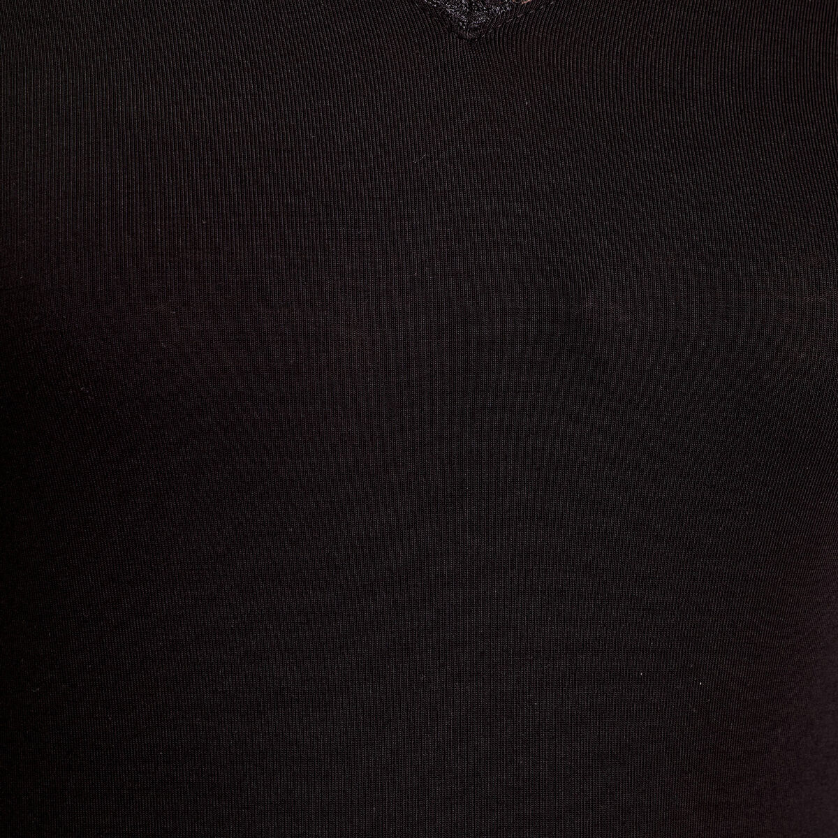 T-shirt manches longues noir femme