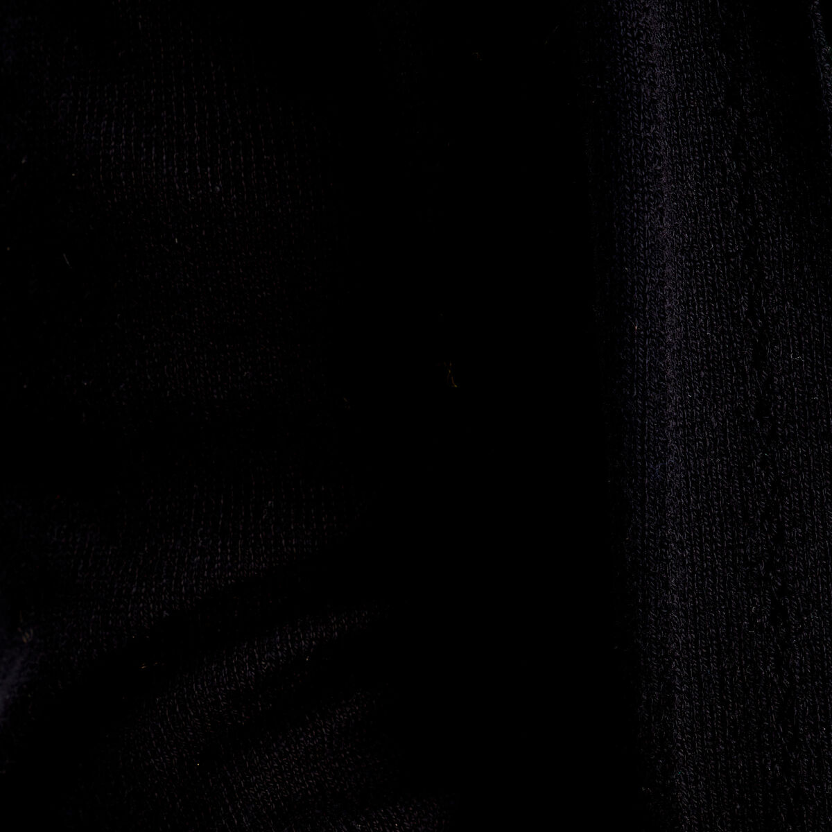 Gilet court ouvert noir femme