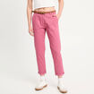 Pantalon chino 7/8ème vieux rose femme