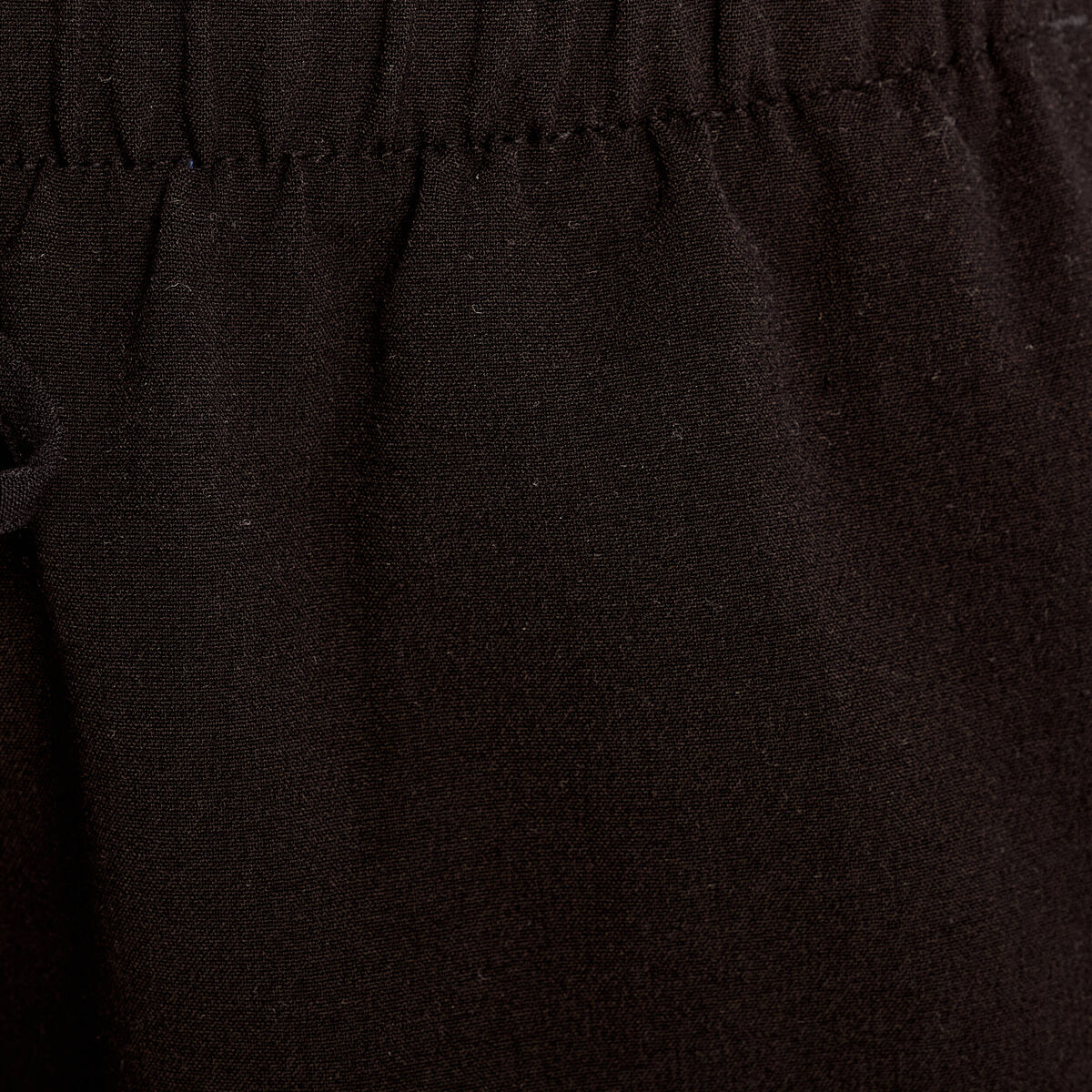 Pantalon large noir femme