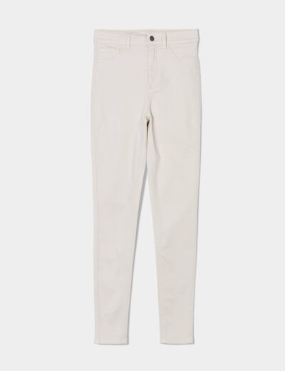 Jeans thermique skinny sable femme