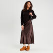 Pull manches longues noir femme