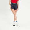 Short de jogging regular bleu marine femme