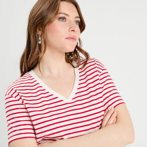 t shirt manches courtes blanc femme T-shirt manches courtes blanc femme