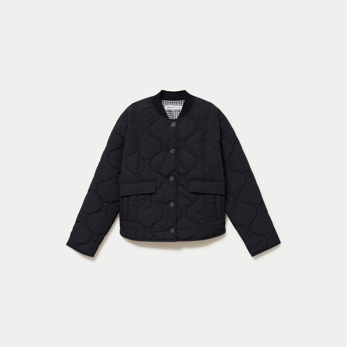 Veste ample manches longues noir femme