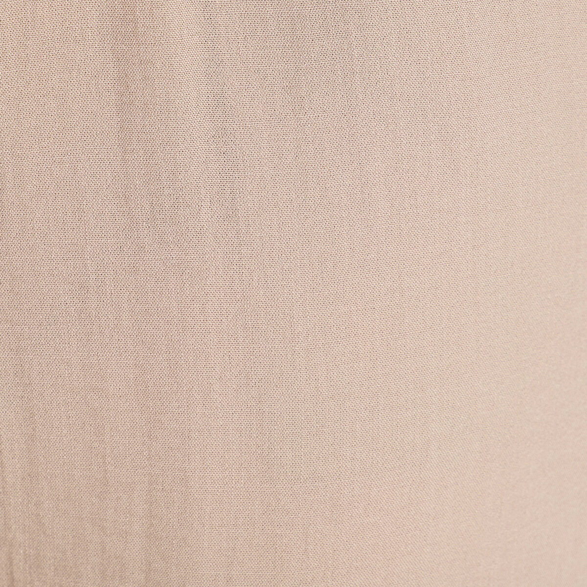 Pantalon large fluide beige femme
