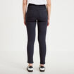 Jeans slim 5 poches bleu marine femme