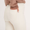 Jeans thermique skinny sable femme