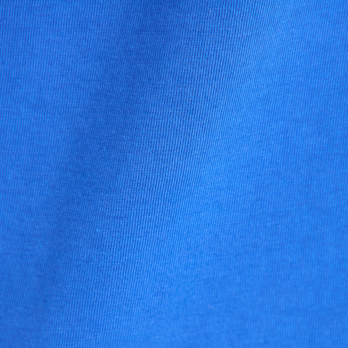 T-shirt col v manches courtes bleu electrique femme