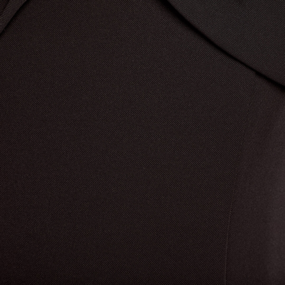 Robe droite bretelles noir femme