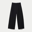 Pantalon barrel taille standard noir femme