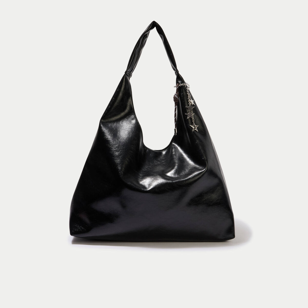 Sac avec pendentif charms noir femme