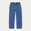 Jean avec broderie bleu femme