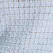 Polo manches courtes ajouré denim snow gris femme