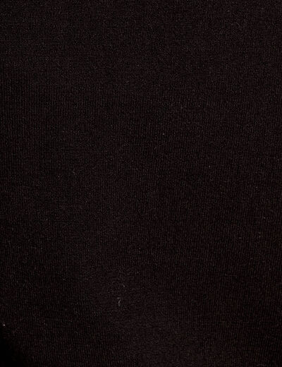 Gilet manches longues noir femme