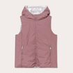 Doudoune r&eacute;versible vieux rose femme