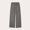 Pantalon large noir femme