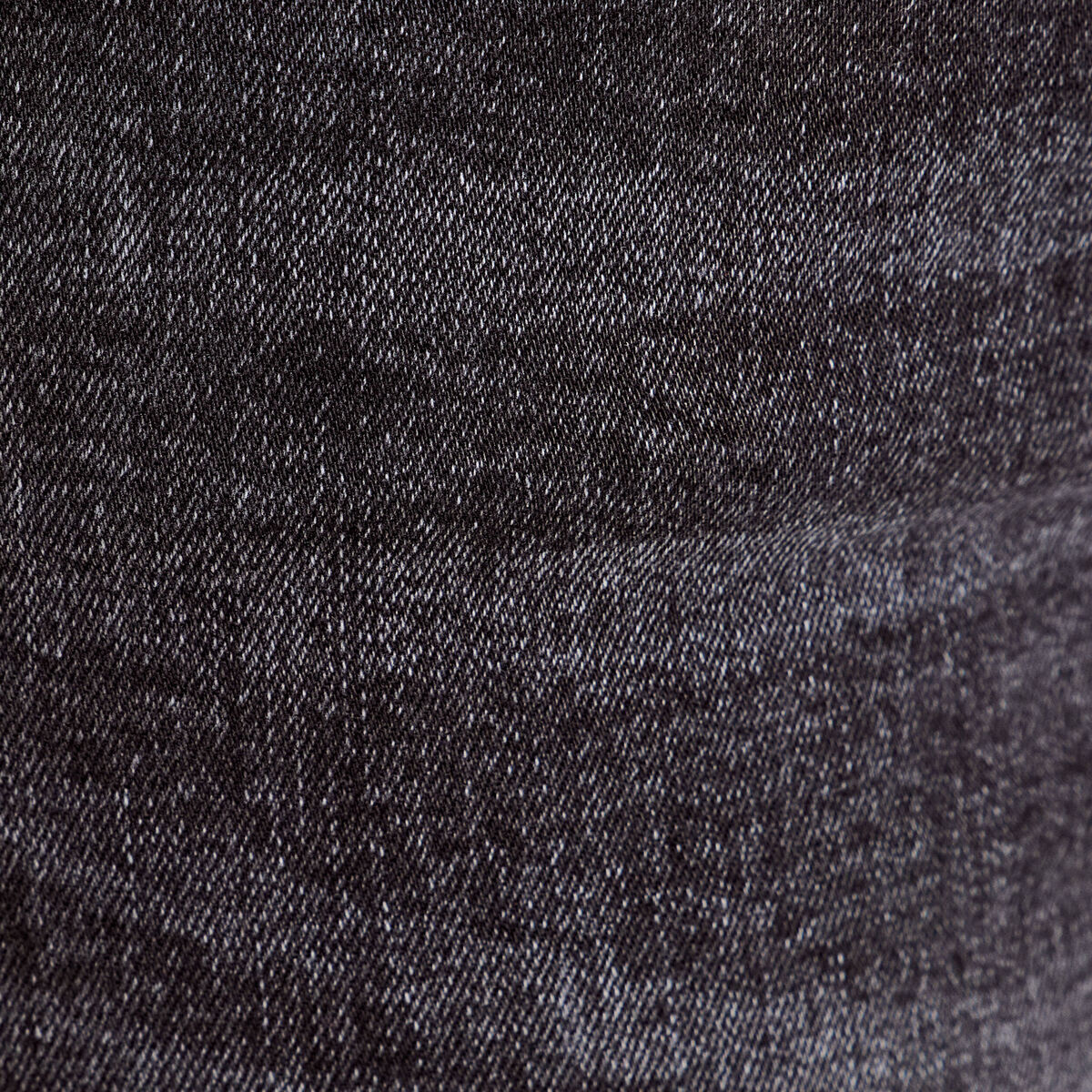 Jean flare taille basse denim noir femme