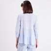 Blouse manches 3/4 beige femme