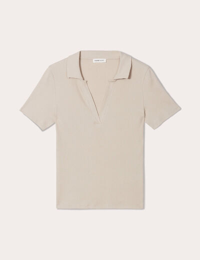 T-shirt manches courtes blanc femme