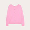 Pull manches longues rose femme