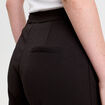 Pantalon large noir femme