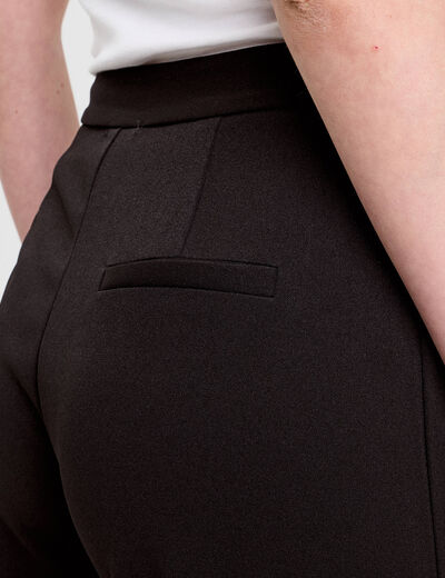 Pantalon large noir femme