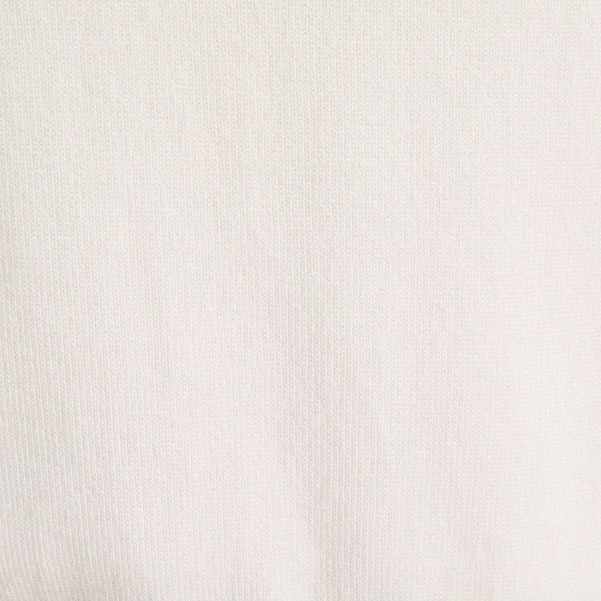 Pull avec noeud épaule ecru femme