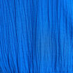 Combishort pliss&eacute; bleu electrique femme