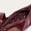 Sac banane bordeaux femme