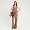 Débardeur sans manches marron femme