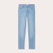 Jeans slim denim dirty femme