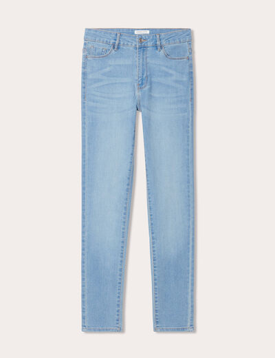 Jeans slim denim dirty femme