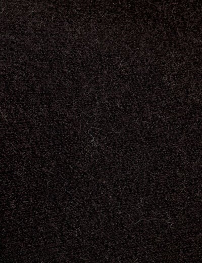 Poncho asymétrique noir femme