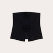 Bustier sans manches noir femme