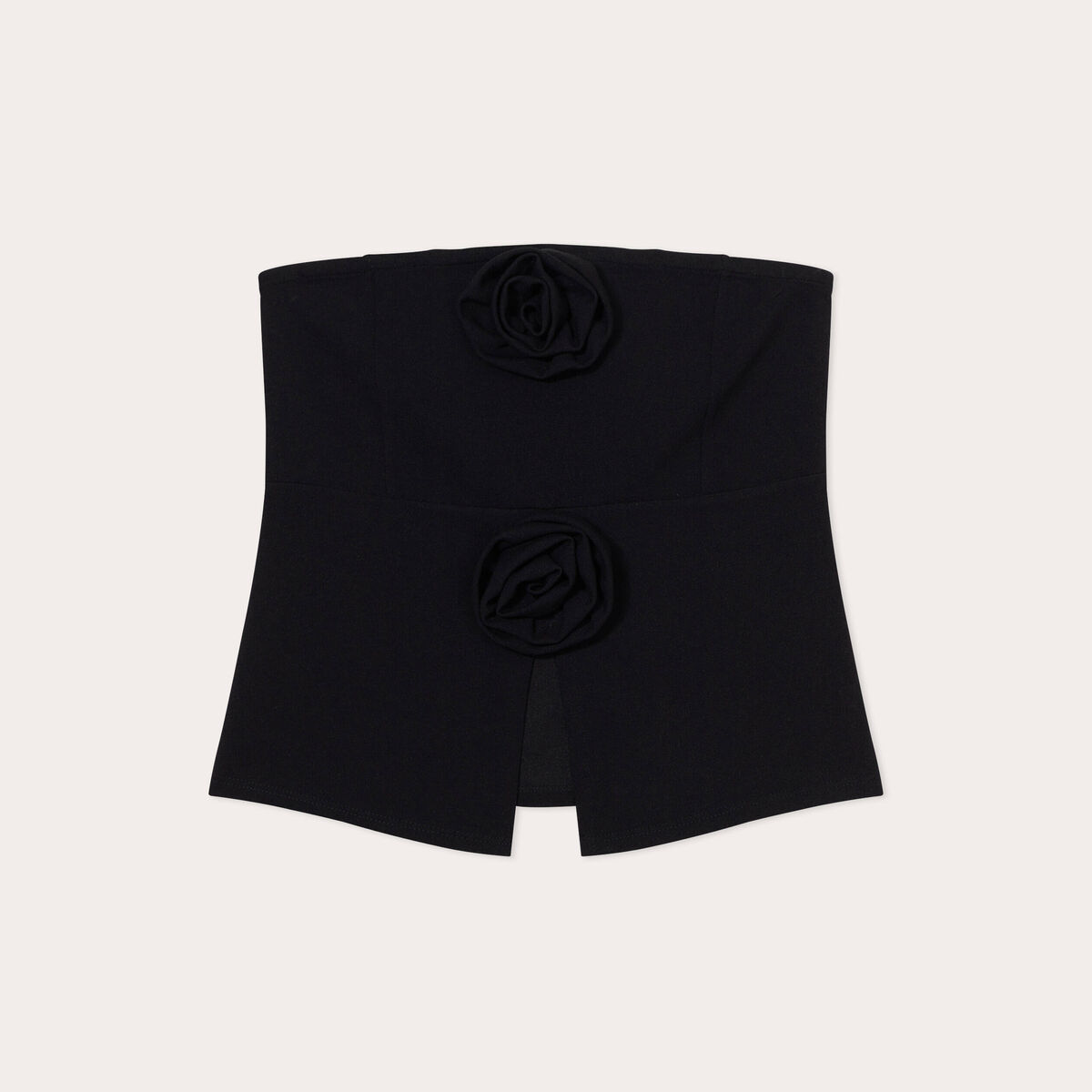 Bustier sans manches noir femme