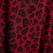 Robe droite ceintur&eacute;e rouge fonc&eacute; femme