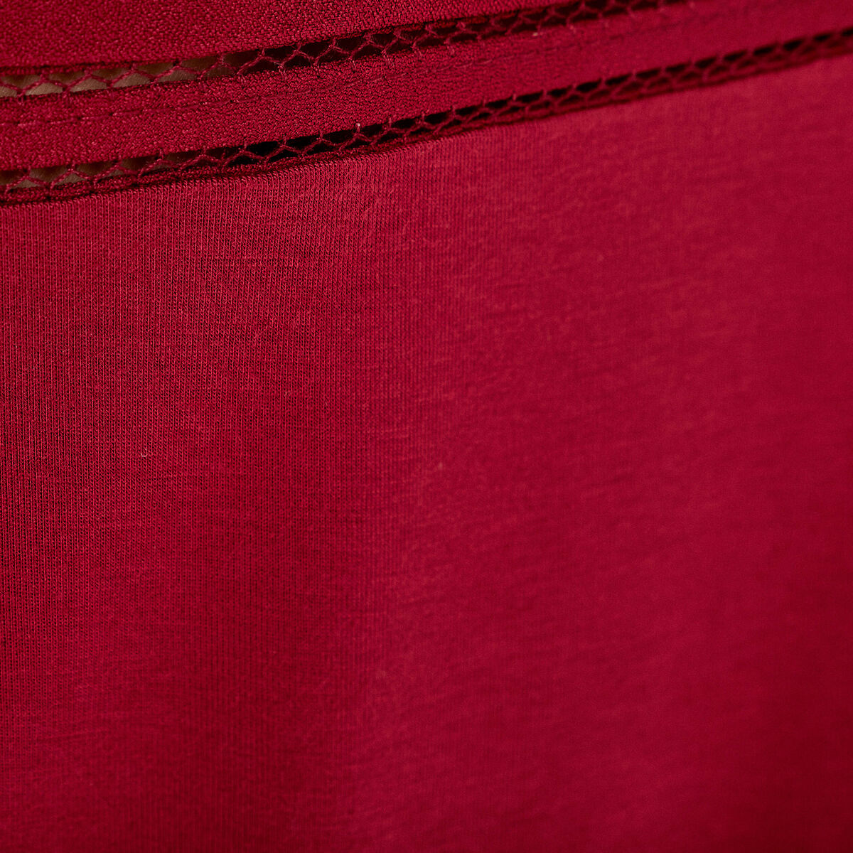 Débardeur sans manches rouge foncé femme