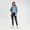 Jeans slim 5 poches bleu marine femme