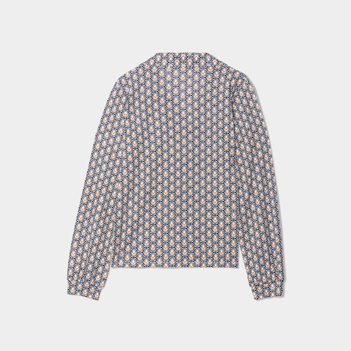 Chemise col cubain blanc femme