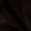 Short chino ceinturé noir femme