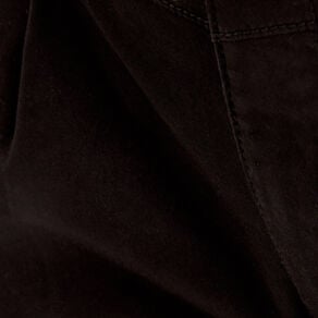 short chino ceinture noir femme Short chino ceinturé noir femme