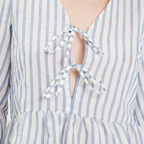 Blouse manches 3/4 ecru femme