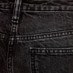 Jeans droit 5 poches denim snow noir femme